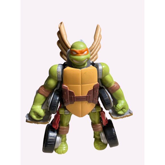 Teenage Mutant Ninja Turtles Twist-n-Mutate Michaelangelo Patrol Buggy Racer - Picture 6 of 16